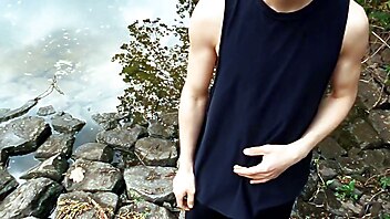 Sucking dick outdoors, amateur gay pov, czech amateur pov, cock sucking pov, twink bareback pov