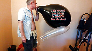 Balloons fetish, movie q amateur, pervert movies, balloon popping gay, rubber body