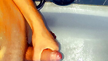 big dick teen shower wank
