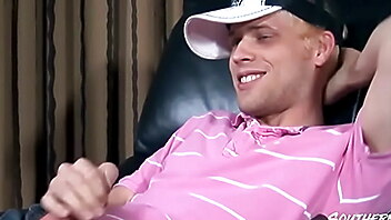 Play on cam, young man jerks gay, men wanking on cam, ass play fetish, amateur interview