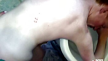 Bathroom head, dick head pov, bathroom gay dad, red head daddy porno, ginger head, go toilet