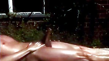 massage outdoor oil masturbation
