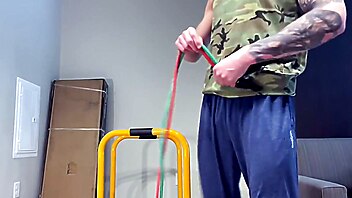 Muscle stripping, girl amateur strip, tease stepdad, stripping and teasing, muscle rip
