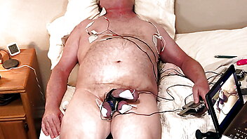 Masturbation yanks, pulsing balls, handsfree estim, bondage soft, i can t because