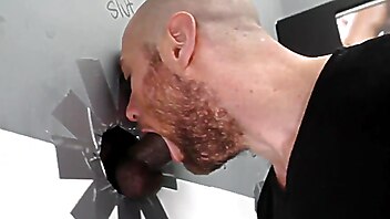 Big black cock gays public, tattoo gloryhole, public blowjob gloryhole, mr gloryhole, black sucking interracial blowjob dick black cock