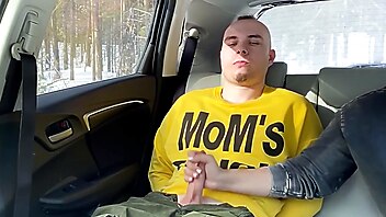 Tied ha, tied to cum, made him cum in me, handjob jizz, made to cum gay, tied guy tied