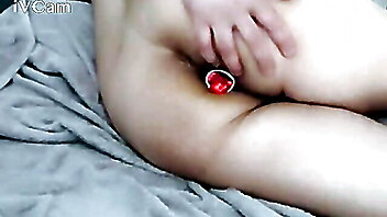 French butt plug, crossdresser game, shower insertion, dildo cock insertion, reality french