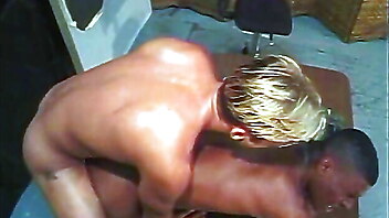 Interracial anal horny, office threesome, gay army blow job, army cumshots, handjob cumshot army