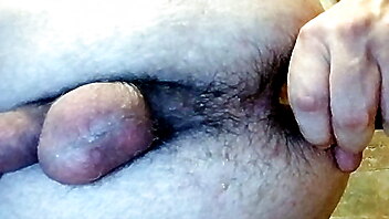 Homemade anal moan, toying moaning, caliente gay, sex calientes, anal masturbation sex toys, fake boobs dildo