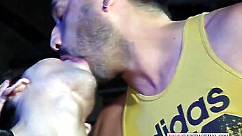 After the porn movie, gays twink daddy movies, trio latino, latino dad, me giving blowjob