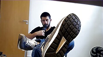 Gay master slave worship, licking guys feet, gay slave worship master feet, european foot worship, men are slave feet, blowjob cum inside