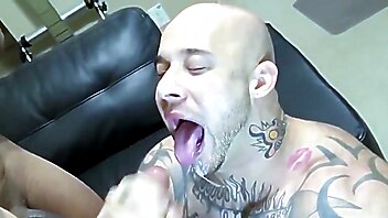 Gay muscle tattoo, amateur suprise, amateur xxx surprise cumshot, cum on my tattoo, pov surprise