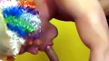 Clown bj blowjob, my cock gay, my big cock, circus porn, circus tube, copulation gays