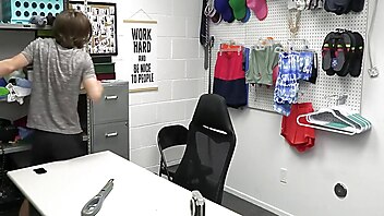 Hipster black, old and young fucked hard, drilled hard by black dick, young big black, caught shoplifting
