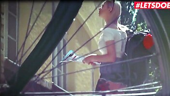 Interracial, blonde hotel, blond, soulož, ráno