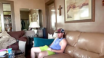 Caught in her, caught in the room, in the living room, caught in my room, solo male caught, days getting caught