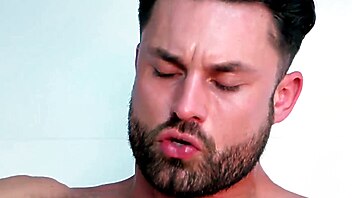 Boss anal, boss gets anal, muscle jock blowjob, james castle, anal james, anal ass blowjob brunette doggystyle
