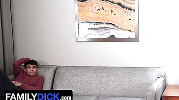 Stepson eating, throat creampies, american taboo anal, gay family breeding, son and dad gay taboo, anal finger handjob