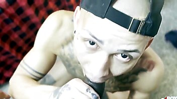 Blowjob leads to, interracial sloppy, sloppy pov blowjob hd, blowjob pov bareback, big cock fucking pov, pov sloppy deepthroat swallow