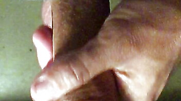 Stroke oil cock, jerking my big dick, jerk your cock on me, homemade balls, homemade amateur skinny, semen out