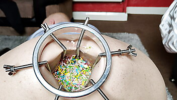 Analgaping, here is bored, lasts dildo, ass asslick blowjob brunette hardcore hd, homemade bored