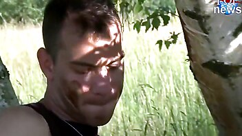 Tied videos, sadism, tied outdoor, gay outdoor bdsm, gay bdsm tied up