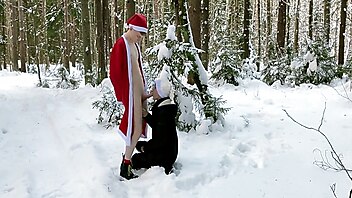 pov outdoor blowjob