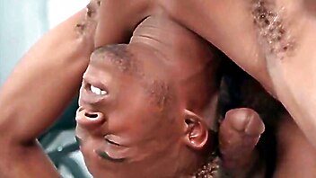 Big dick ass fuck, interracial gay rim, big cock gym, marcel black, gym ass fuck